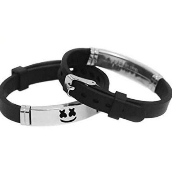 Smile glow-in-the-dark backpack DJ bracelet fashio - Picture 3 of 7